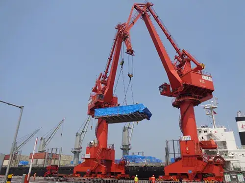 Levage au Port