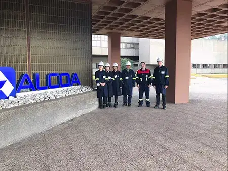 Visite de l'Usine Alcoa