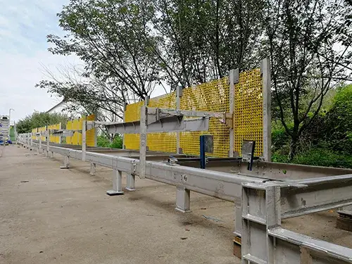 Convoyeur à Bande en Acier Inoxydable pour l'Exploitation Minière du Sel
