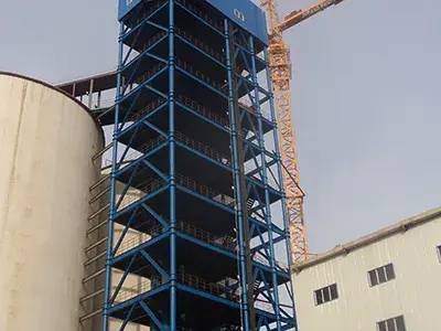 Structures métalliques pour systèmes de manutention de matériaux en vrac