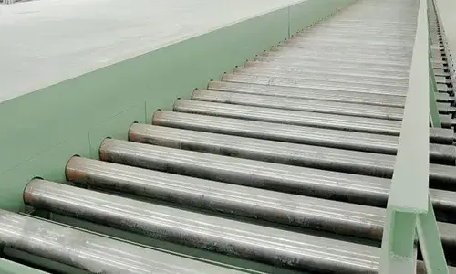 Système de Convoyeur à Rouleaux à Refroidissement à Air pour Fil Machine