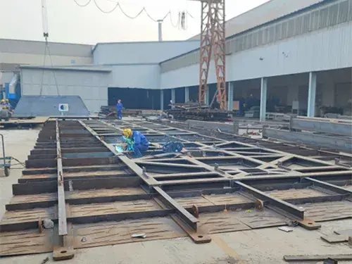 Fabrication des Trémies à Cendres