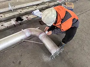 Mesure du Renforcement des Soudures
